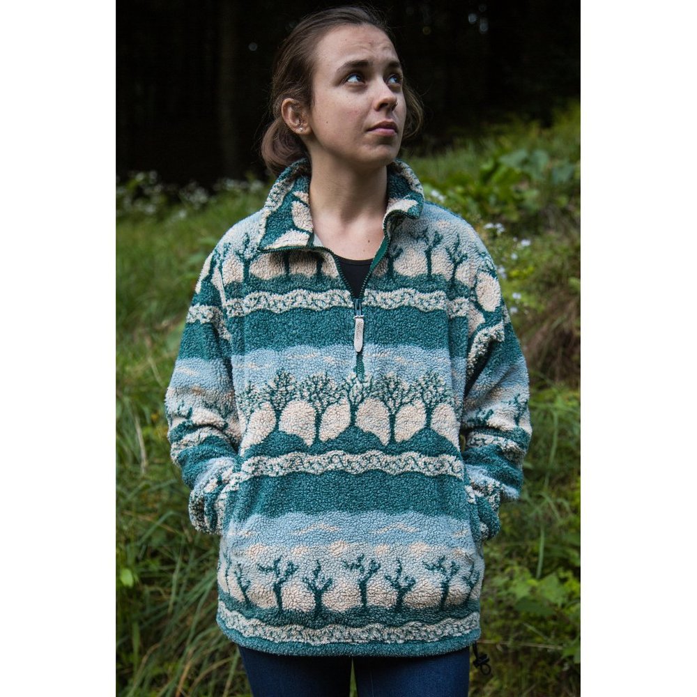 Woolrich Vintage 1/4 Zip Sherpa Fleece